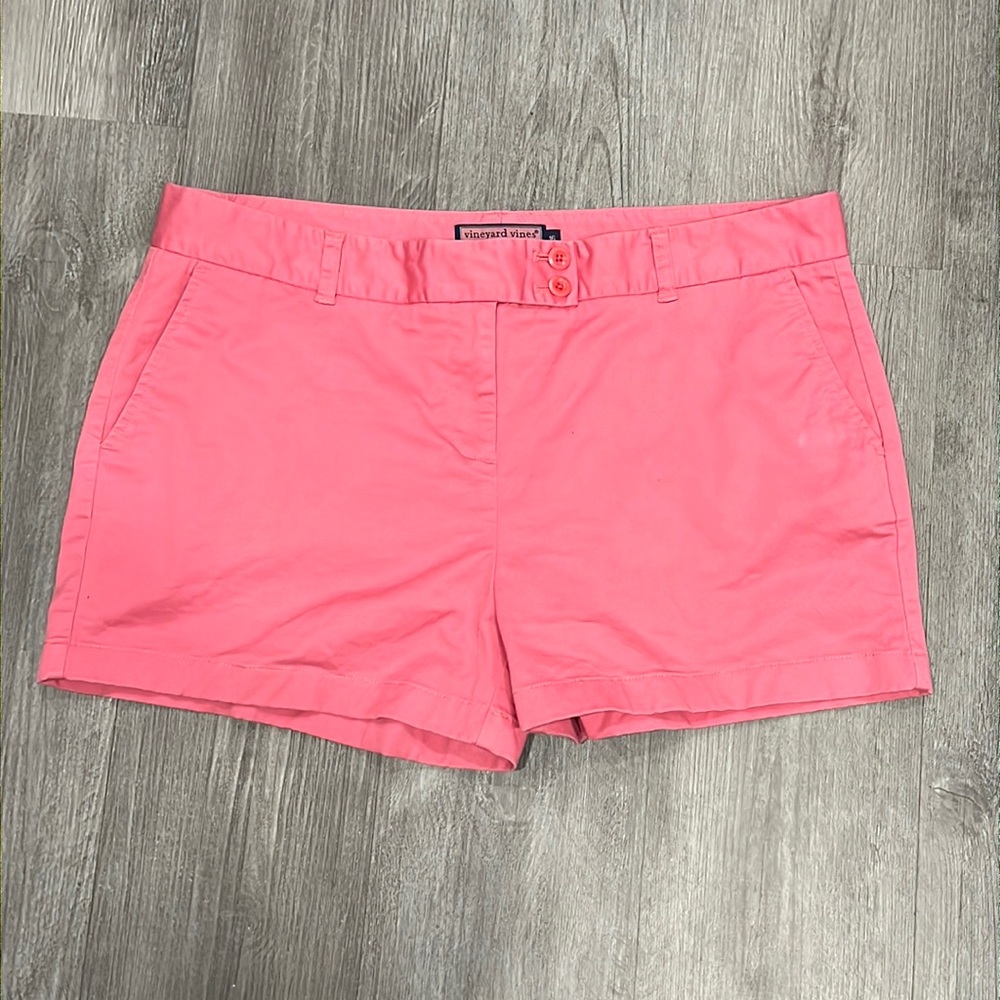 Vineyard Vines Pink Bermuda Shorts Tailored Summer Style
